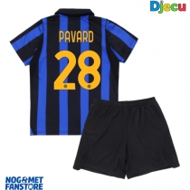 Inter Milan Benjamin Pavard #28 Domaci Dres za djecu 2026-27 Kratak Rukav (+ Kratke hlače)